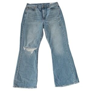 American Eagle Outfitters Womens Size 90's 12 Flare Jeans Comfort Stretch